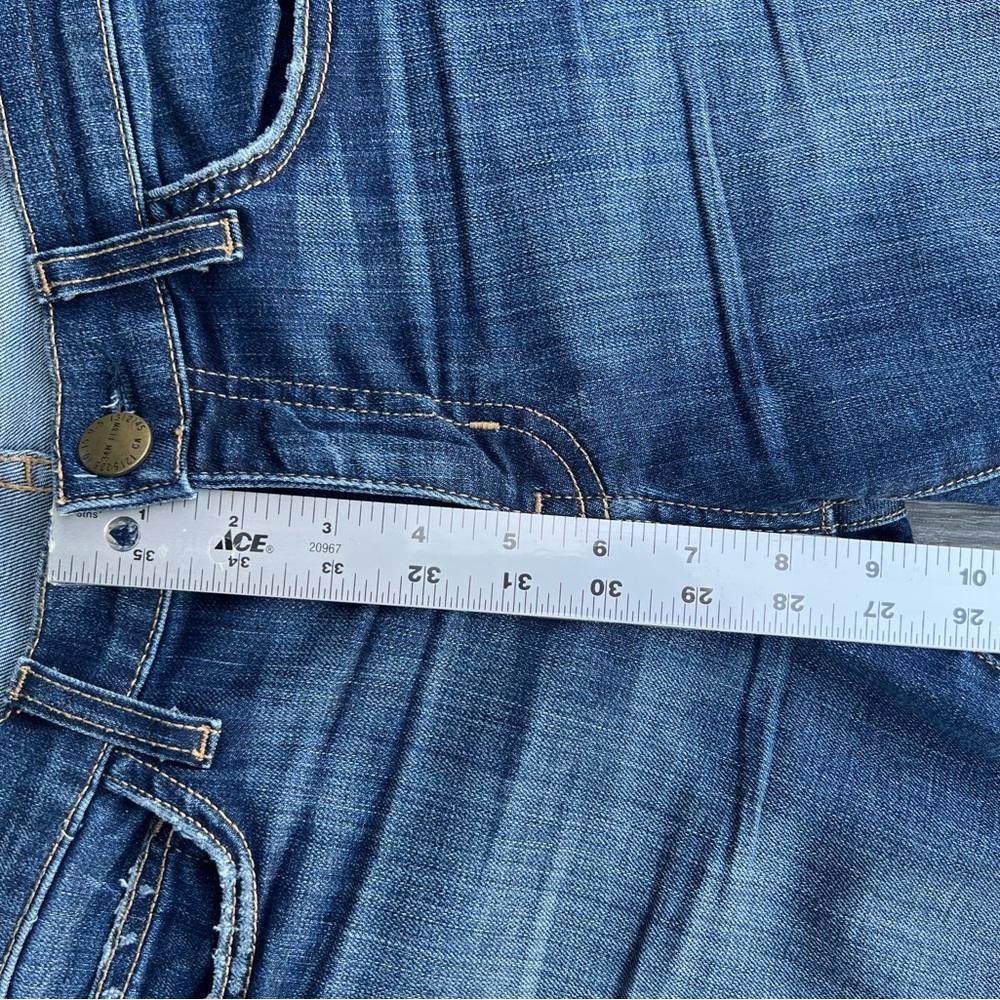Current/Elliott The Stiletto Townie Skinny Ankle Jeans Women’s Size 27 Med Wash - Picture 6 of 11